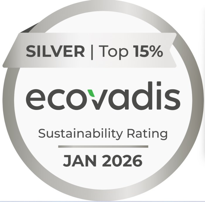 Ecovadis Silver Sustainability Rating